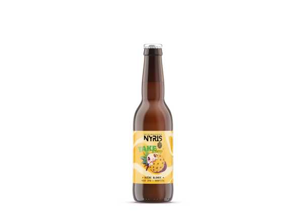 take it hazy bière hazy IPA TROPICAL BRASSERIE NYRIS